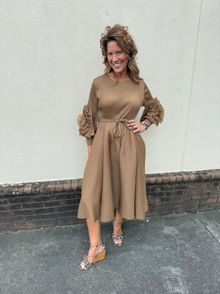 Rosette Bounce Dress