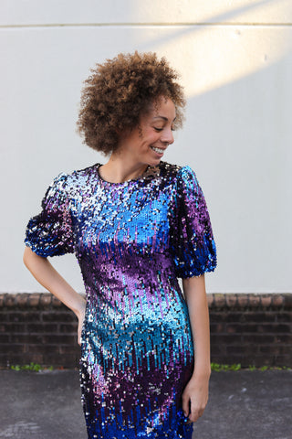 Navette Sequin Dress