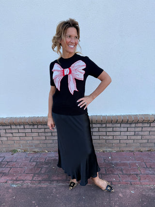 Silk Slip Skirt