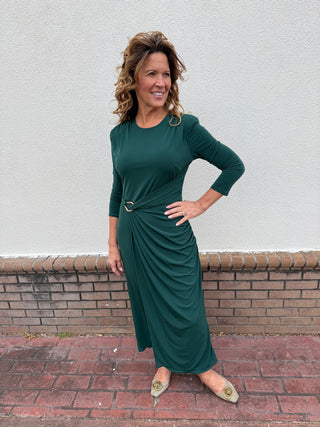 Yedra Green Dress