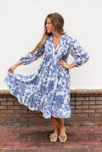 Load image into Gallery viewer, Marbella Silk Midi Dress
