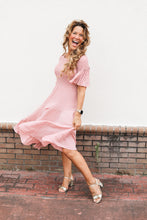 Load image into Gallery viewer, Elise Silky Pleated Dress
