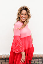 Load image into Gallery viewer, Juliette Silky Pleated Dress
