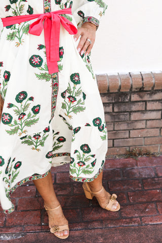 Camilla Floral Midi Dress