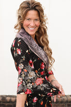 Load image into Gallery viewer, Charlene Fur Kimono Dress
