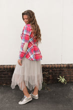 Load image into Gallery viewer, Dulce Pink Plaid Blazer
