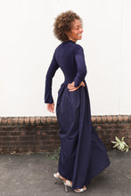 Load image into Gallery viewer, Selene Navy Dress
