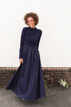 Load image into Gallery viewer, Selene Navy Dress
