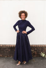 Load image into Gallery viewer, Selene Navy Dress
