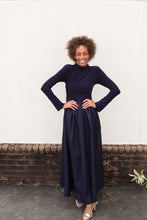 Load image into Gallery viewer, Selene Navy Dress
