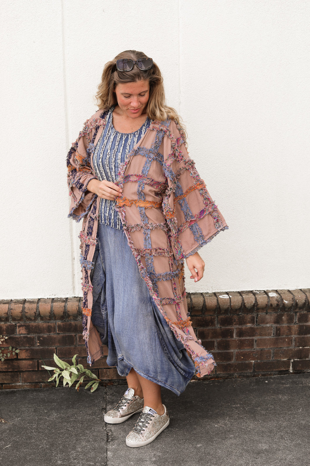 Paths Crossed Fringe Duster