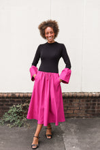 Load image into Gallery viewer, Fuchsia Sweater Dress
