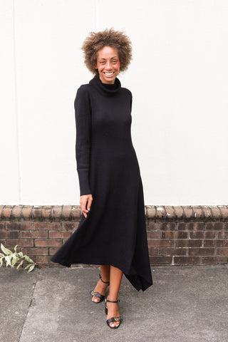 Ribbed Sweater Dress