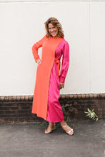 Load image into Gallery viewer, Zarina Pink Orange Dress
