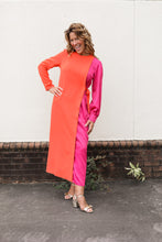Load image into Gallery viewer, Zarina Pink Orange Dress
