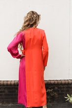 Load image into Gallery viewer, Zarina Pink Orange Dress
