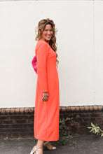 Load image into Gallery viewer, Zarina Pink Orange Dress
