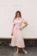 Load image into Gallery viewer, Vivienne Black Floral Dress
