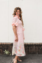 Load image into Gallery viewer, Vivienne Black Floral Dress
