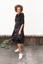 Load image into Gallery viewer, Black Hoodie Dress
