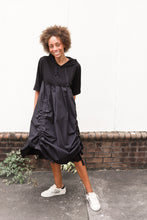Load image into Gallery viewer, Black Hoodie Dress
