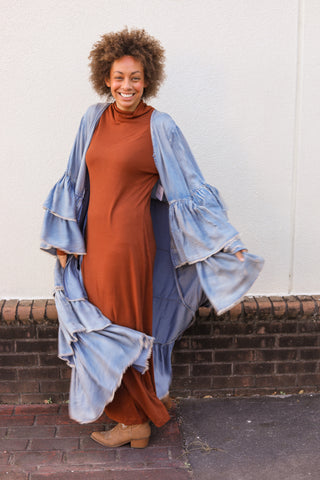 Column Knit Dress