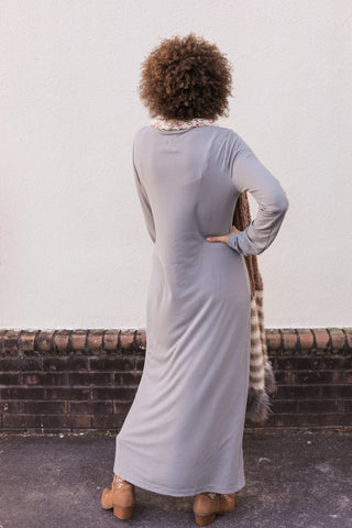 Column Knit Dress