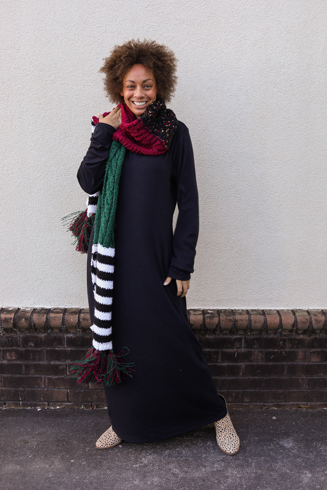 Column Knit Dress