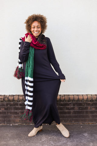 Column Knit Dress