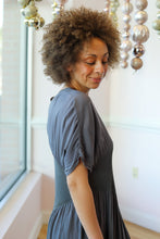 Load image into Gallery viewer, Lila Silky Pleated Dress
