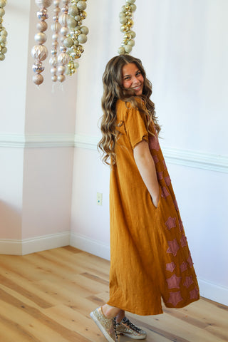 Star Patch T-Shirt Dress