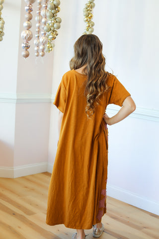 Star Patch T-Shirt Dress