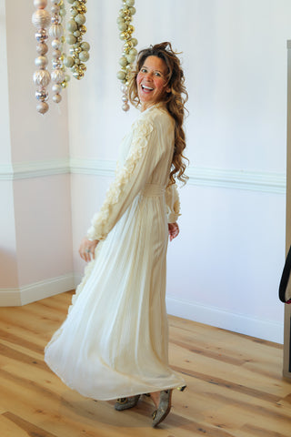Vivianna Ruffle Maxi Dress