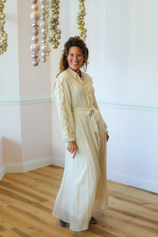Vivianna Ruffle Maxi Dress