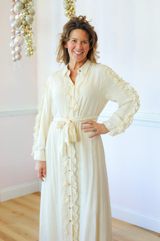 Vivianna Ruffle Maxi Dress