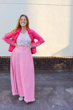 Load image into Gallery viewer, Pink Denim Skirt
