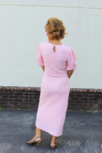 Load image into Gallery viewer, Annalise Pink Textured Dress
