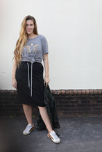 Load image into Gallery viewer, Knit Drawstring Skirt
