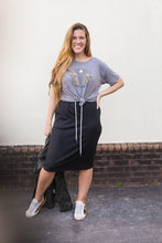 Load image into Gallery viewer, Knit Drawstring Skirt
