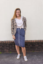 Load image into Gallery viewer, Knit Drawstring Skirt
