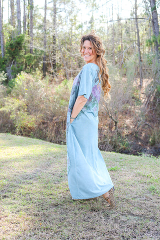 Patchwork Tee Dress