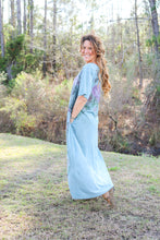 Load image into Gallery viewer, Butterfly Patchwork Tee Dress
