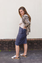Load image into Gallery viewer, Knit Drawstring Skirt
