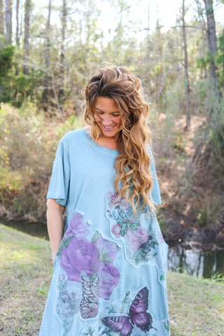 Patchwork Tee Dress