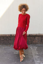 Load image into Gallery viewer, Tilly Red Bubble Dress
