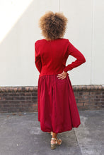 Load image into Gallery viewer, Tilly Red Bubble Dress
