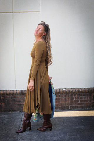 Lara Jersey Knit Dress