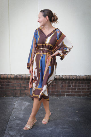 Blair Silky Horse Dress