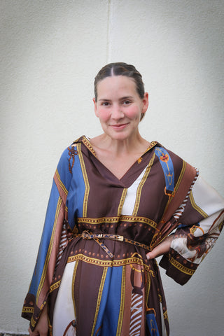 Blair Silky Horse Dress