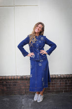 Load image into Gallery viewer, Denim Jacket Skirt Set
